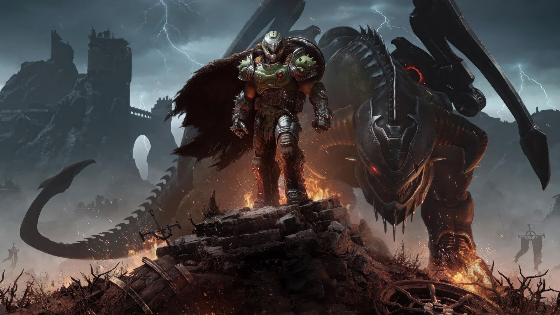 One Year Later, DOOM: The Dark Ages DLC Is Nowhere to Be Seen - Push Square